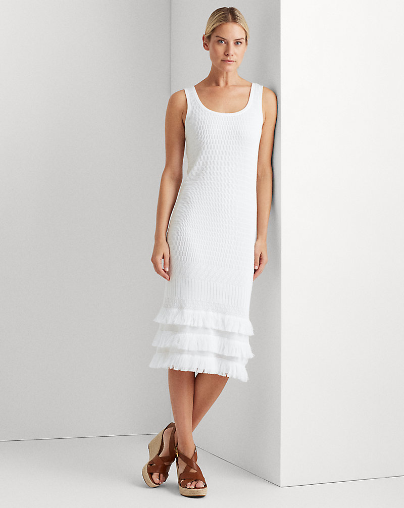 Pointelle Cotton Dress Lauren 1