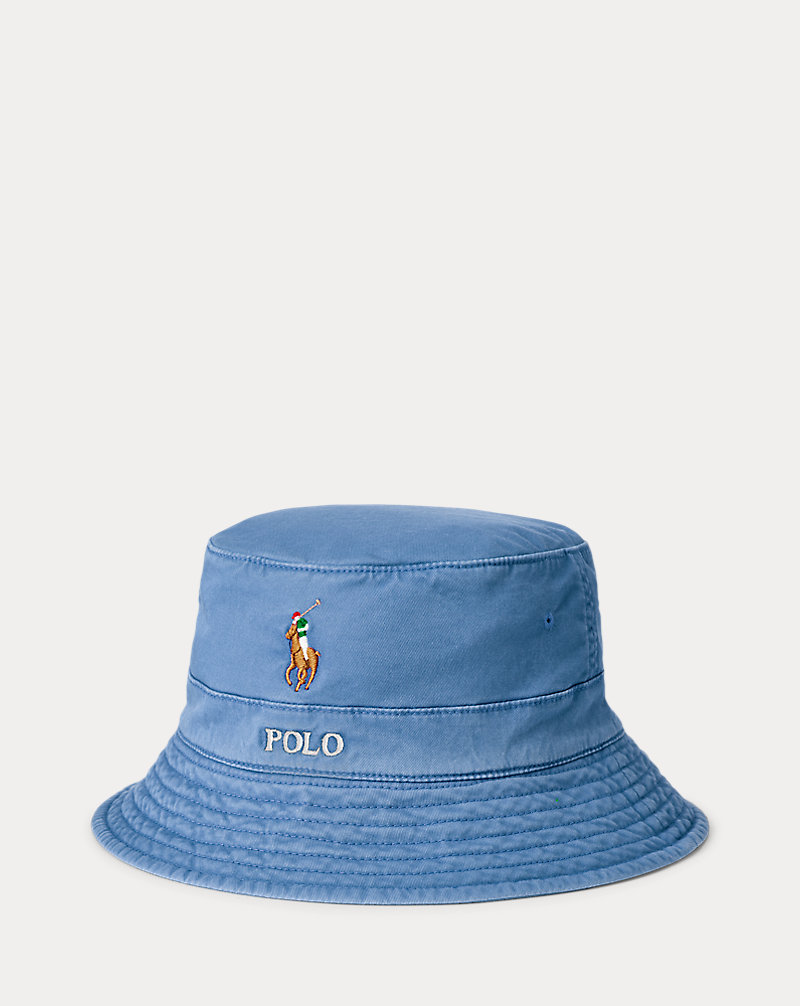 Stretch-Cotton Bucket Hat Polo Ralph Lauren 1