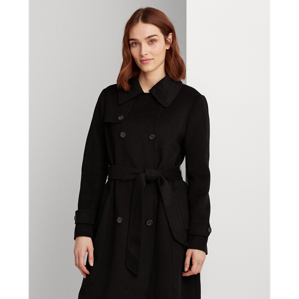 Wool-Blend Trench Coat Lauren 1