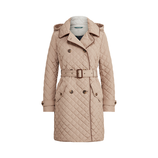 Quilted Trench Coat for Women | Ralph Lauren® UK