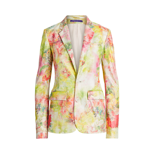 Yvette Floral Suede Jacket voor dames | Ralph Lauren® BE