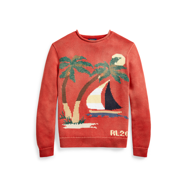 Yacht Cotton Jumper for Men Ralph Lauren GP