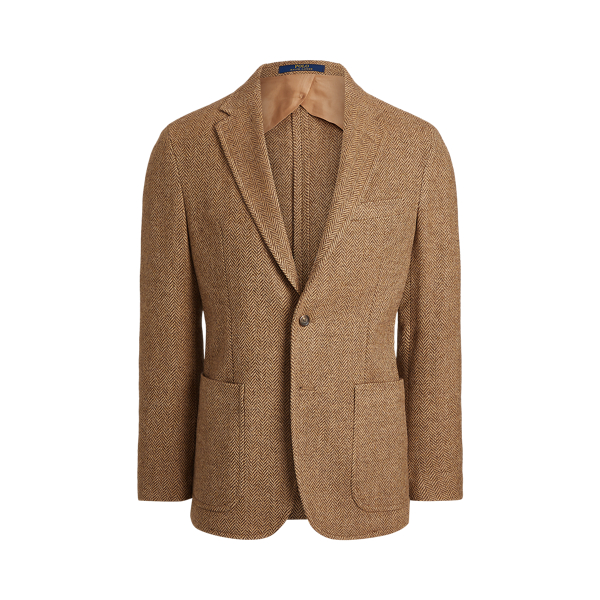 Soft Herringbone Sport Coat for Men Ralph Lauren CH