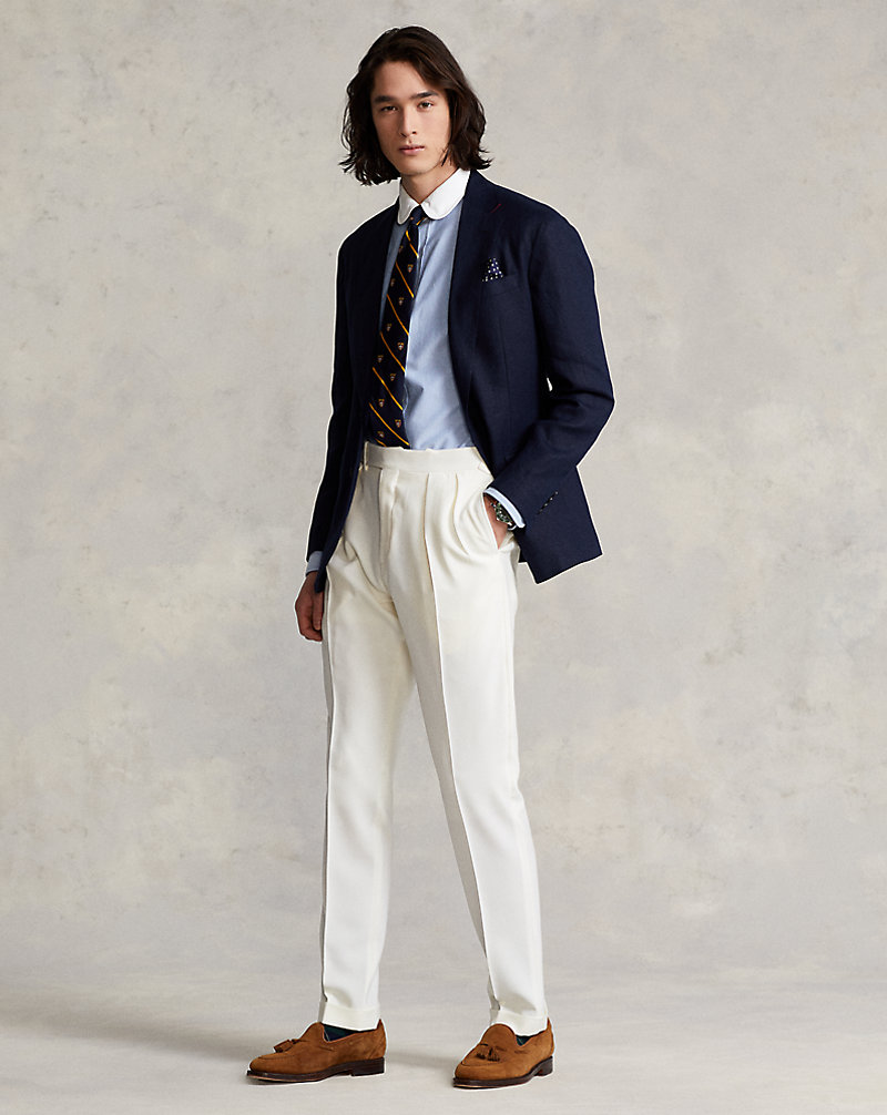 Pantalon à pinces en laine barathéa Polo Ralph Lauren 1