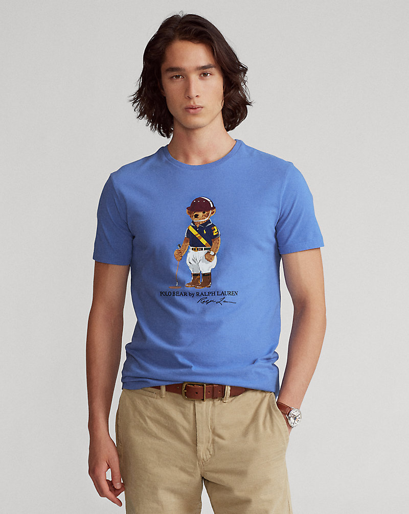 Custom-Slim-Fit T-Shirt Polo Bear Polo Ralph Lauren 1
