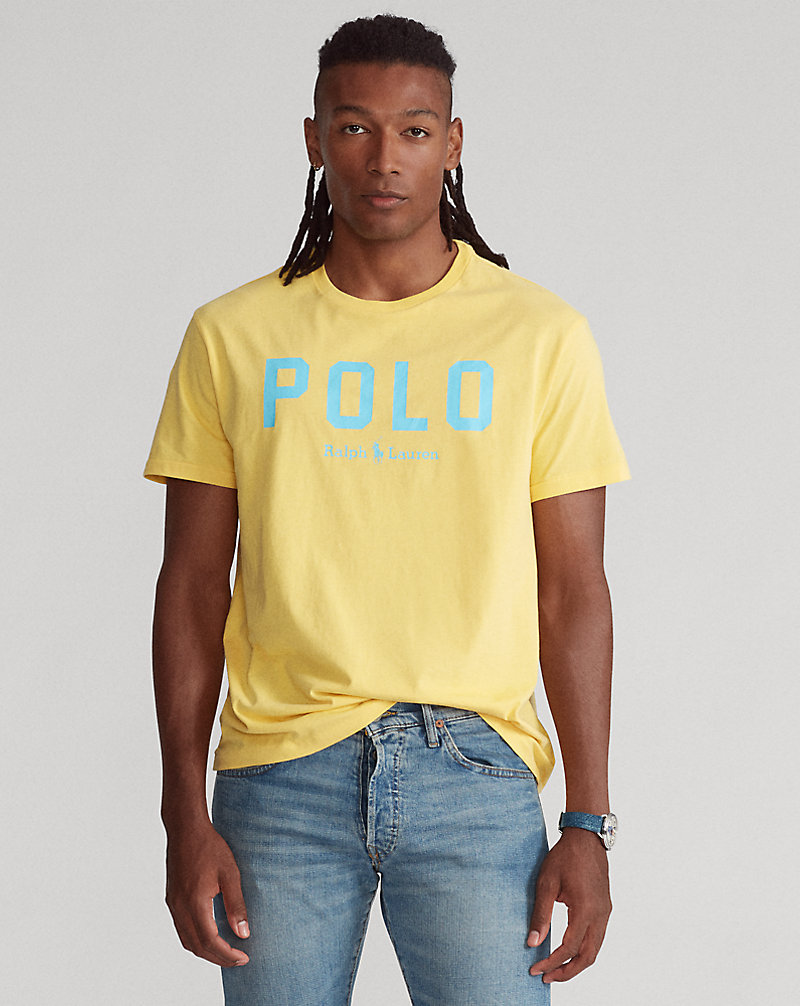 Custom Slim Fit Logo Jersey T-Shirt Polo Ralph Lauren 1