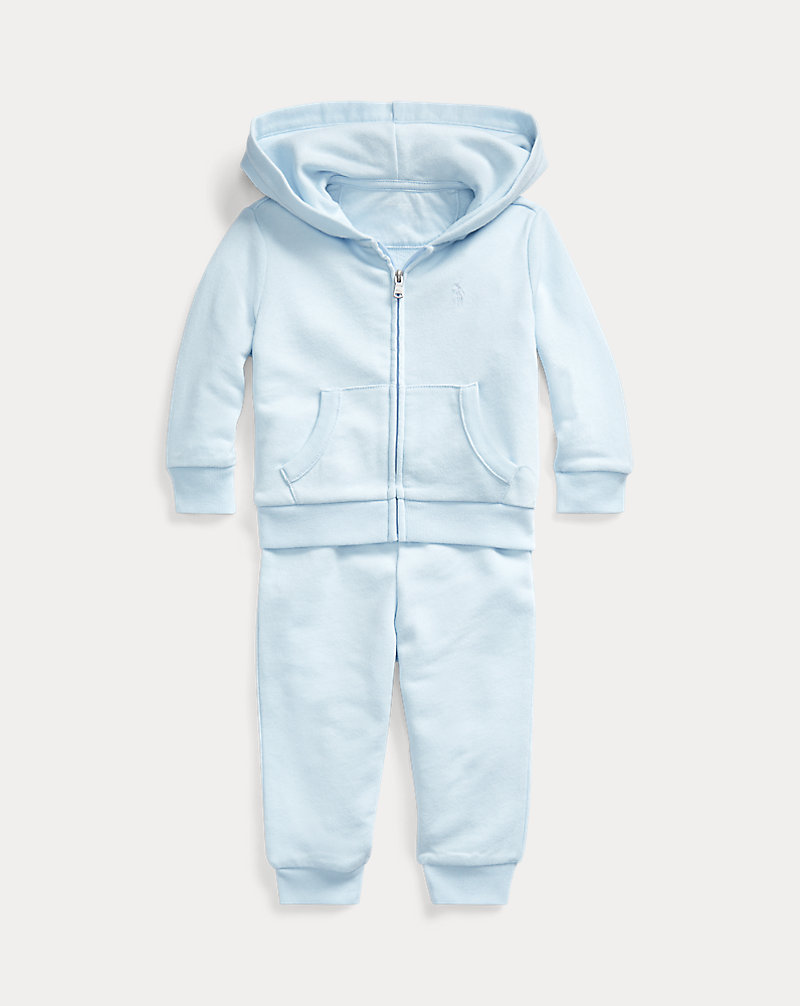 French Terry Hoodie & Pant Set Baby Boy 1