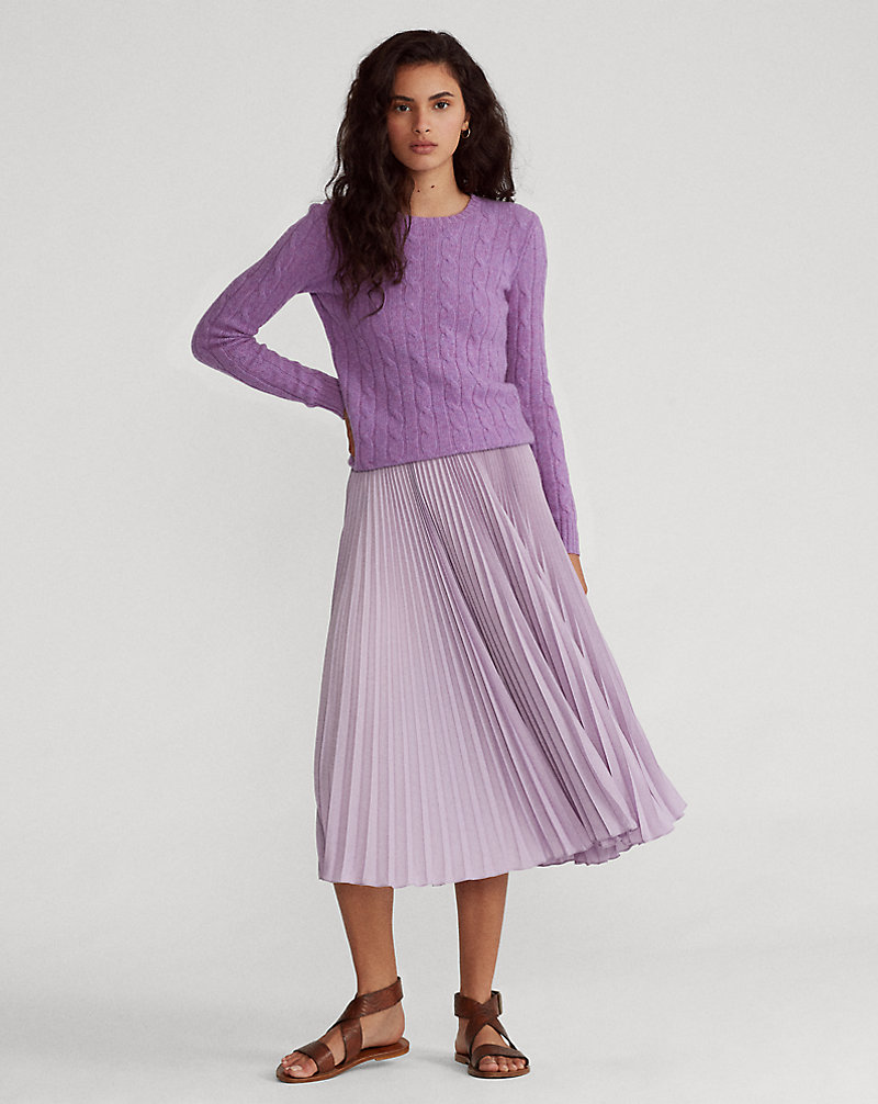 Pleated Midi Skirt Polo Ralph Lauren 1