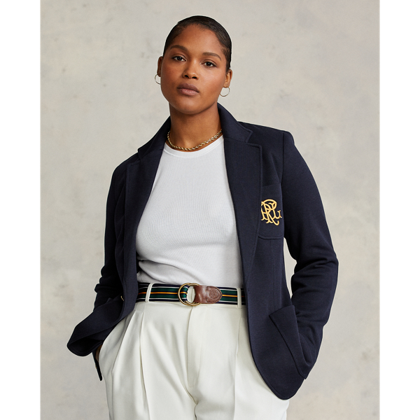 Polo Ralph Lauren Double-Knit Jacquard Blazer 6