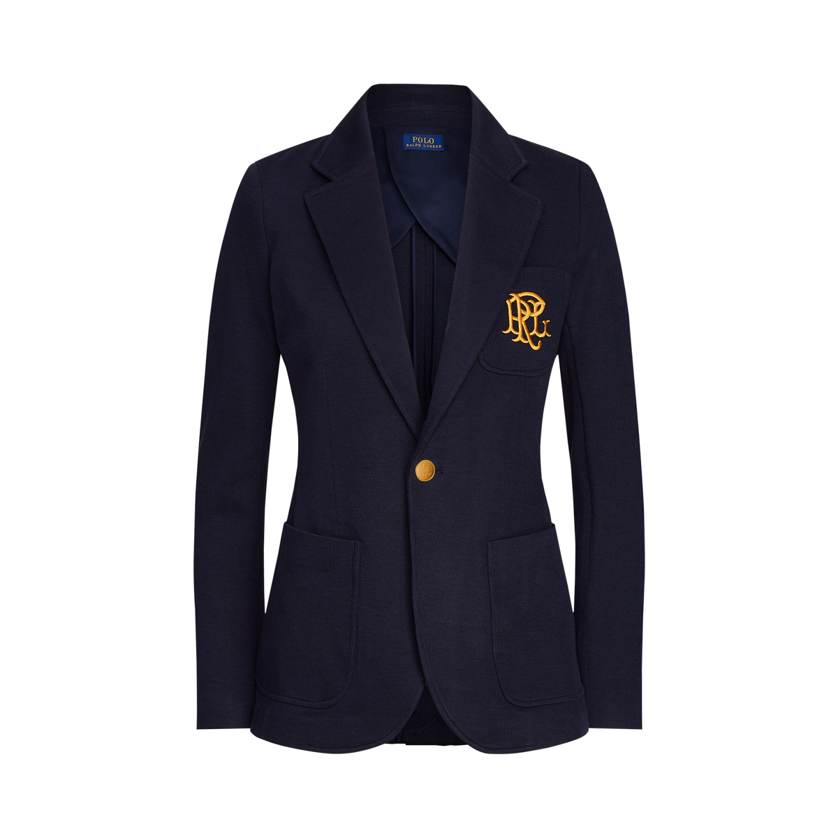 Women's Double-Knit Jacquard Blazer