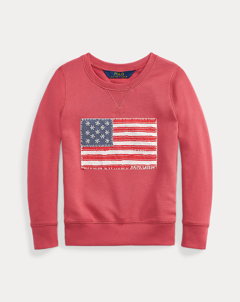 Flag French Terry Pullover GIRLS 1.5-6.5 YEARS 1