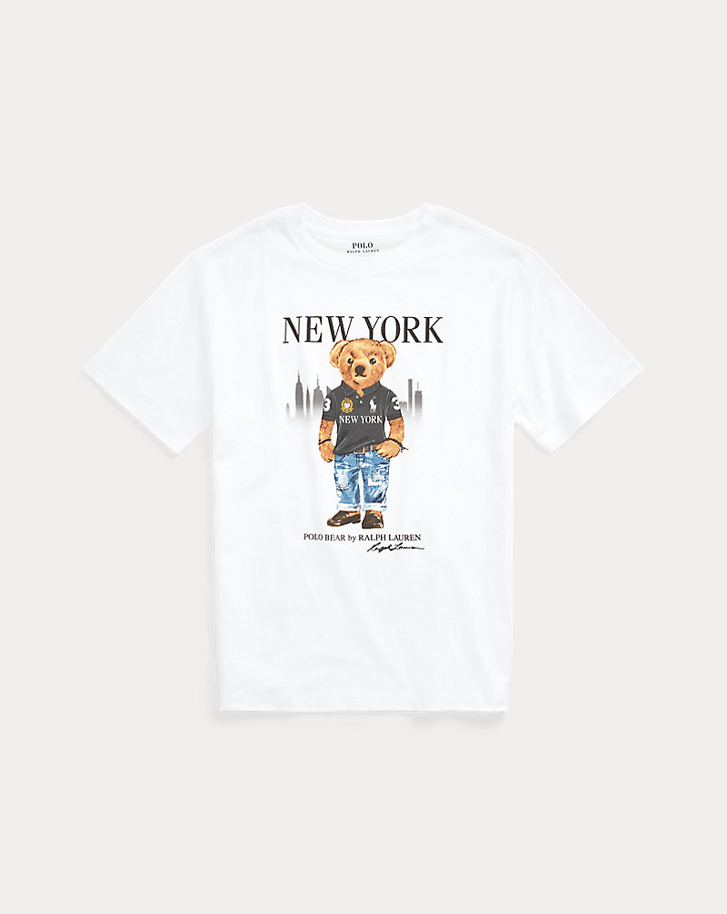 Polo Bear - New York Bear Cotton T-shirt BOYS 6-14 YEARS 1