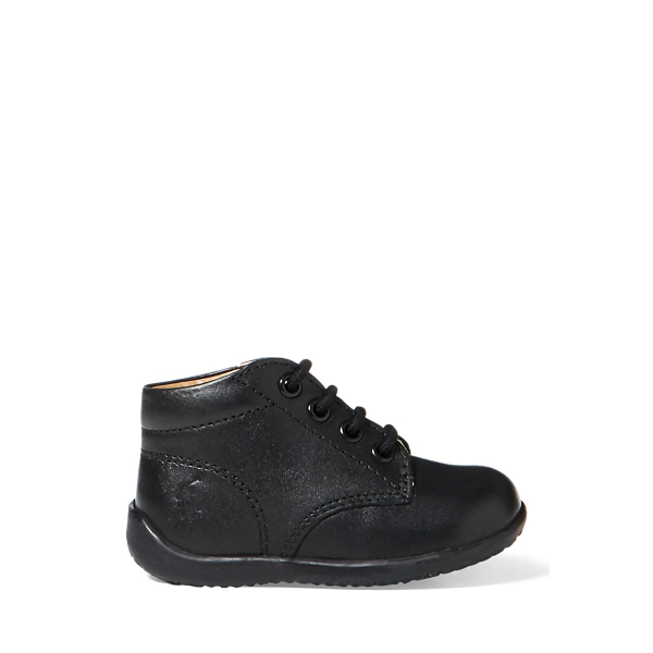 Leather Mid-Top Trainer Toddler 1
