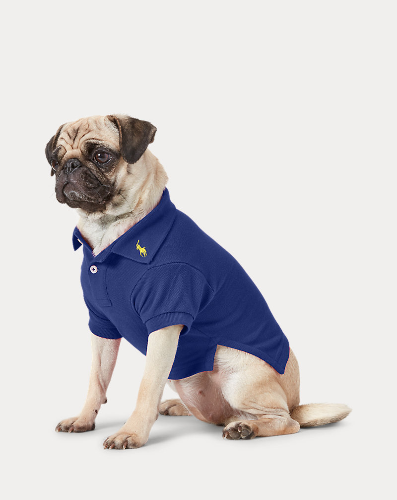 Polo pour chien en coton piqué Ralph Lauren Pet 1
