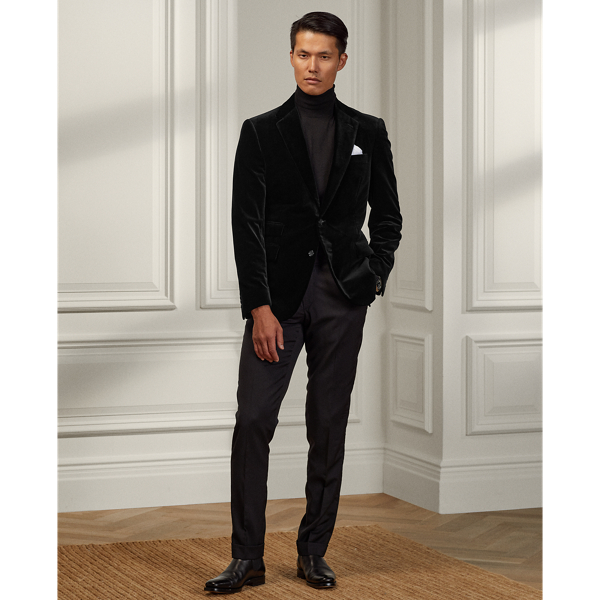 Gregory Hand-Tailored Velvet Jacket Purple Label 1