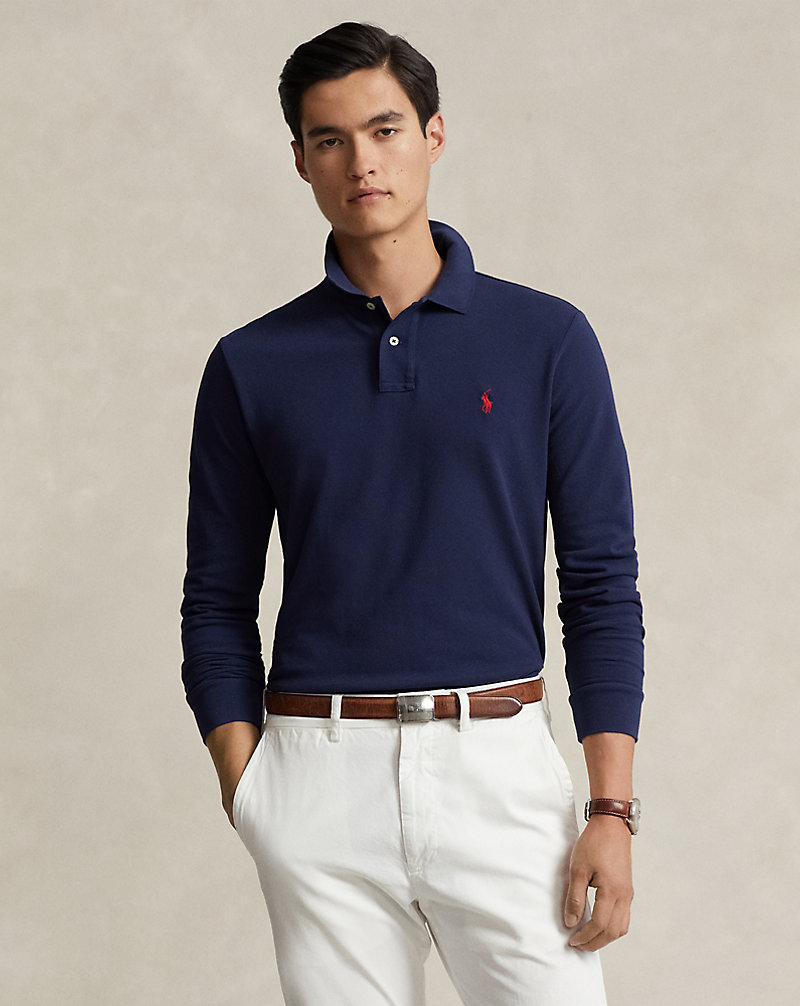 Custom-Slim-Fit Poloshirt aus Piqué Polo Ralph Lauren 1
