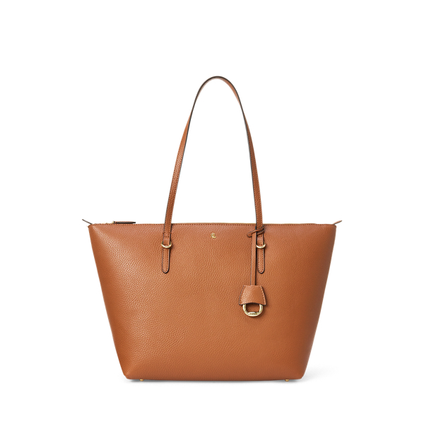 Faux-Leather Large Keaton Tote