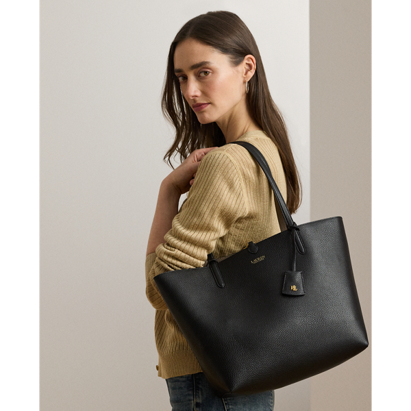 Lauren Faux-Leather Reversible Tote 7