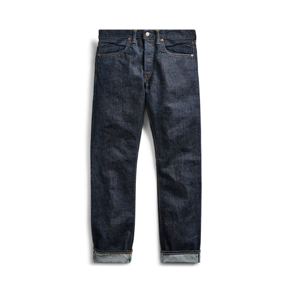 Slim Fit Once-Washed Selvedge Jean