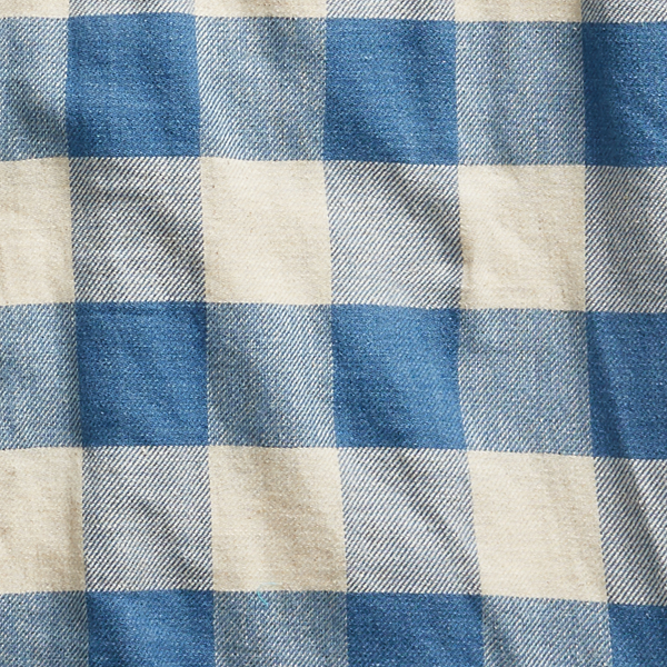 RRL Slim Fit Plaid Twill Western Shirt 4