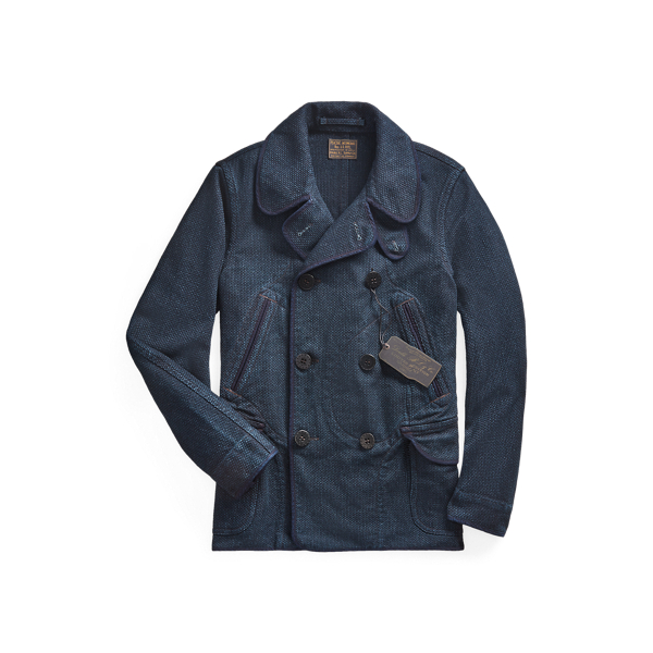 Limited-Edition Indigo Peacoat RRL 1