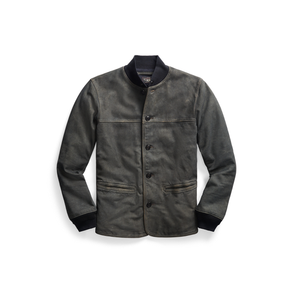 Indigo Suede Jacket