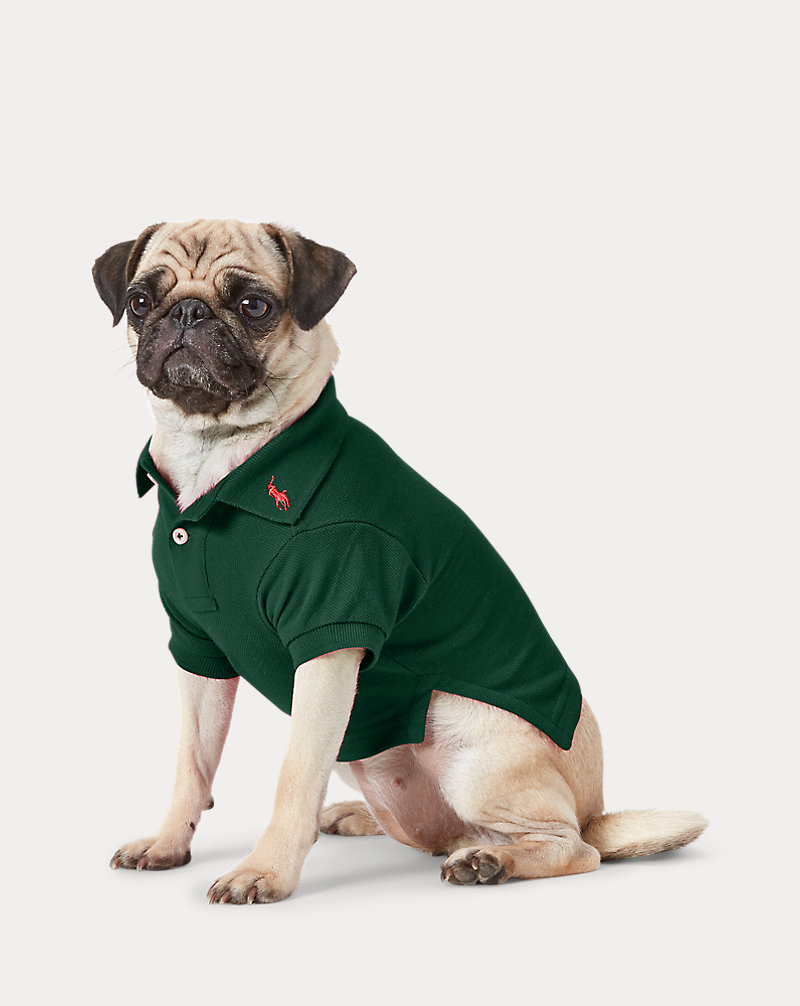 Cotton Mesh Dog Polo Shirt Ralph Lauren Pet 1