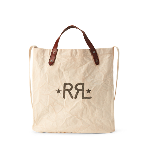 Logo Canvas Market Tote RRL 1