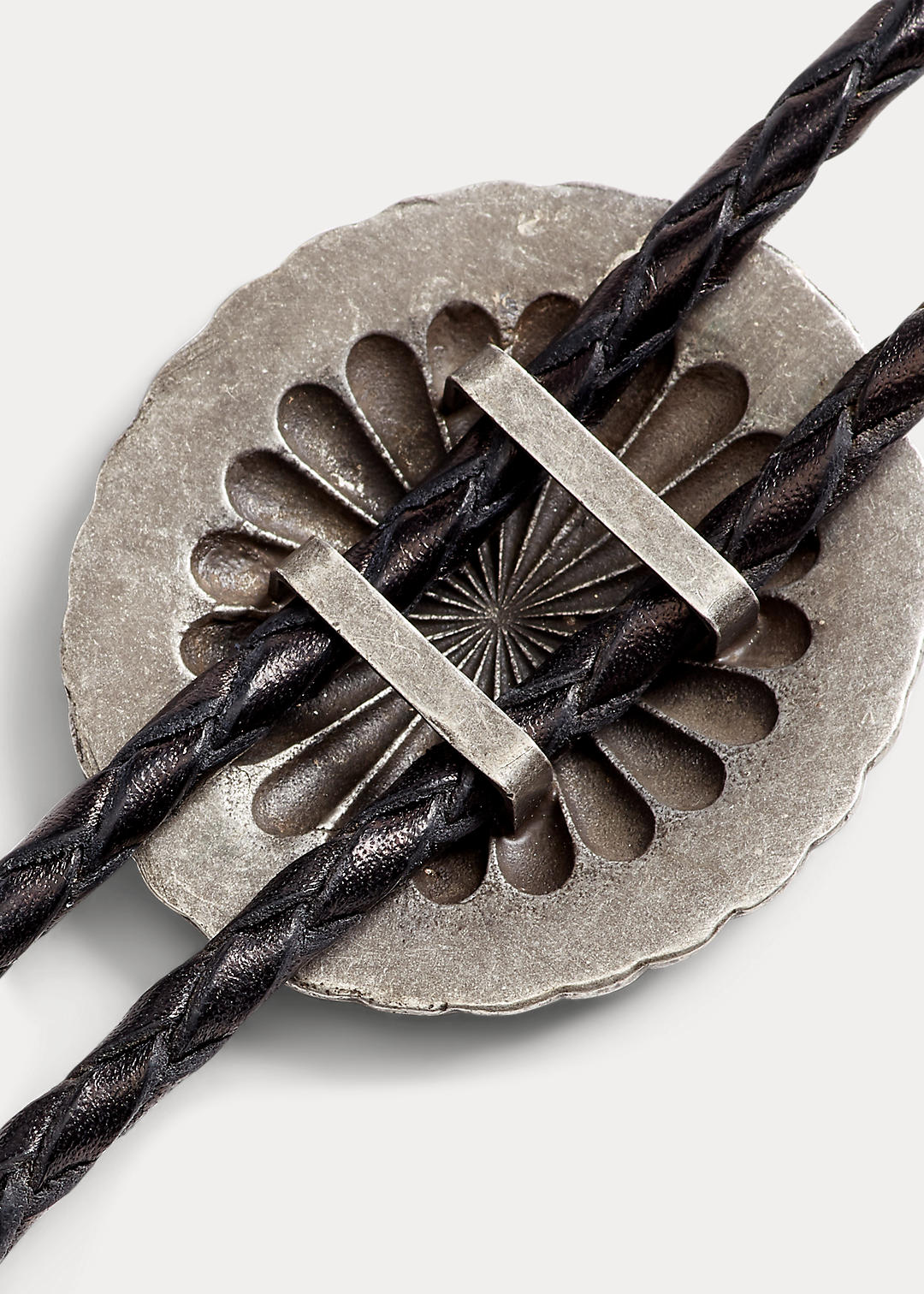 RRL Braided Leather Bolo Tie 5