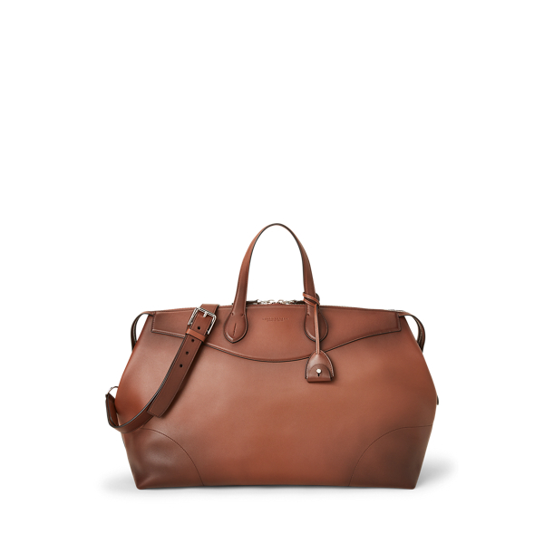 Voyager Burnished Calfskin Duffel