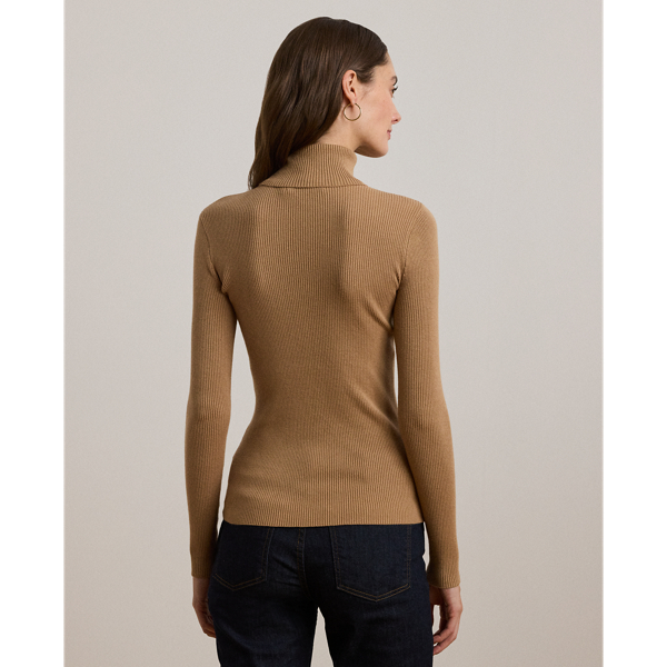 Lauren Ribbed Roll Neck Jumper 4