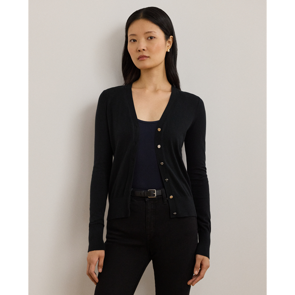 Lauren Cotton-Blend Cardigan 1