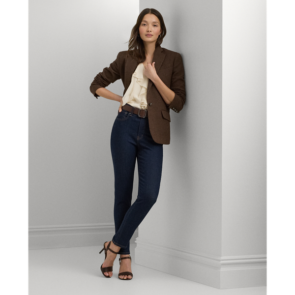 Lauren High-Rise Skinny Ankle Jean 1