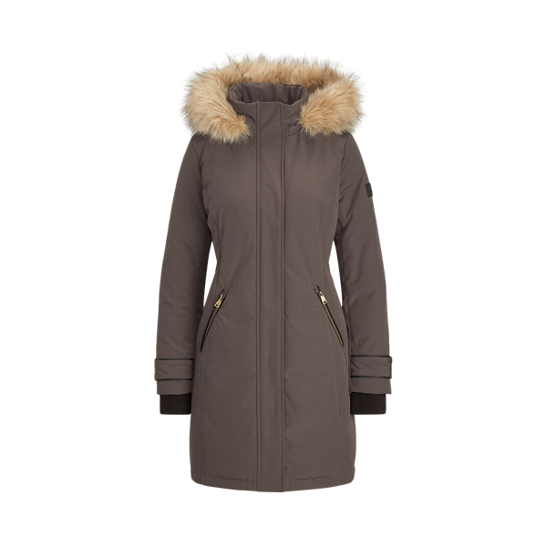 Hooded Expedition Down Coat for Women | Ralph Lauren® UK