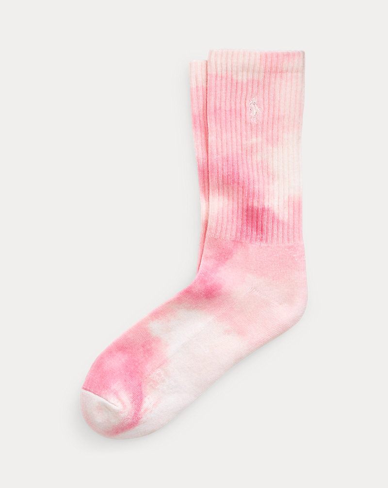 Pink Pony Tie-Dye Crew Socks Pink Pony 1