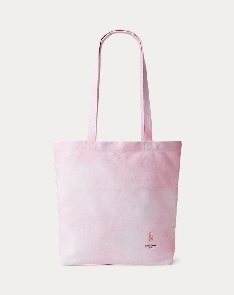 Pink Pony Tie-Dye Cotton Tote Bag Pink Pony 1