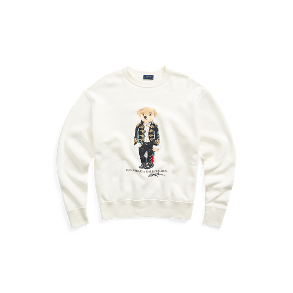 Sweat de Noel Polo Bear en molleton pour femme Ralph Lauren FR
