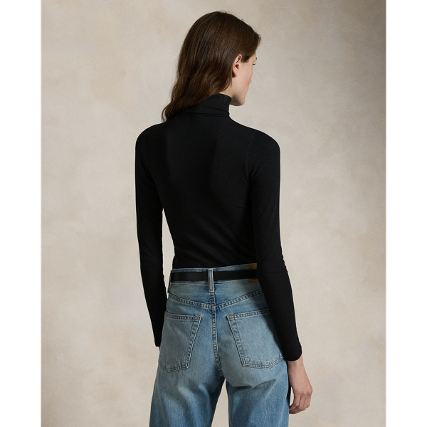 Polo Ralph Lauren Stretch Ribbed Roll Neck 4