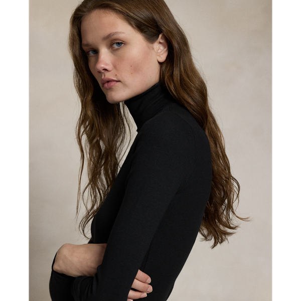 Polo Ralph Lauren Stretch Ribbed Roll Neck 5