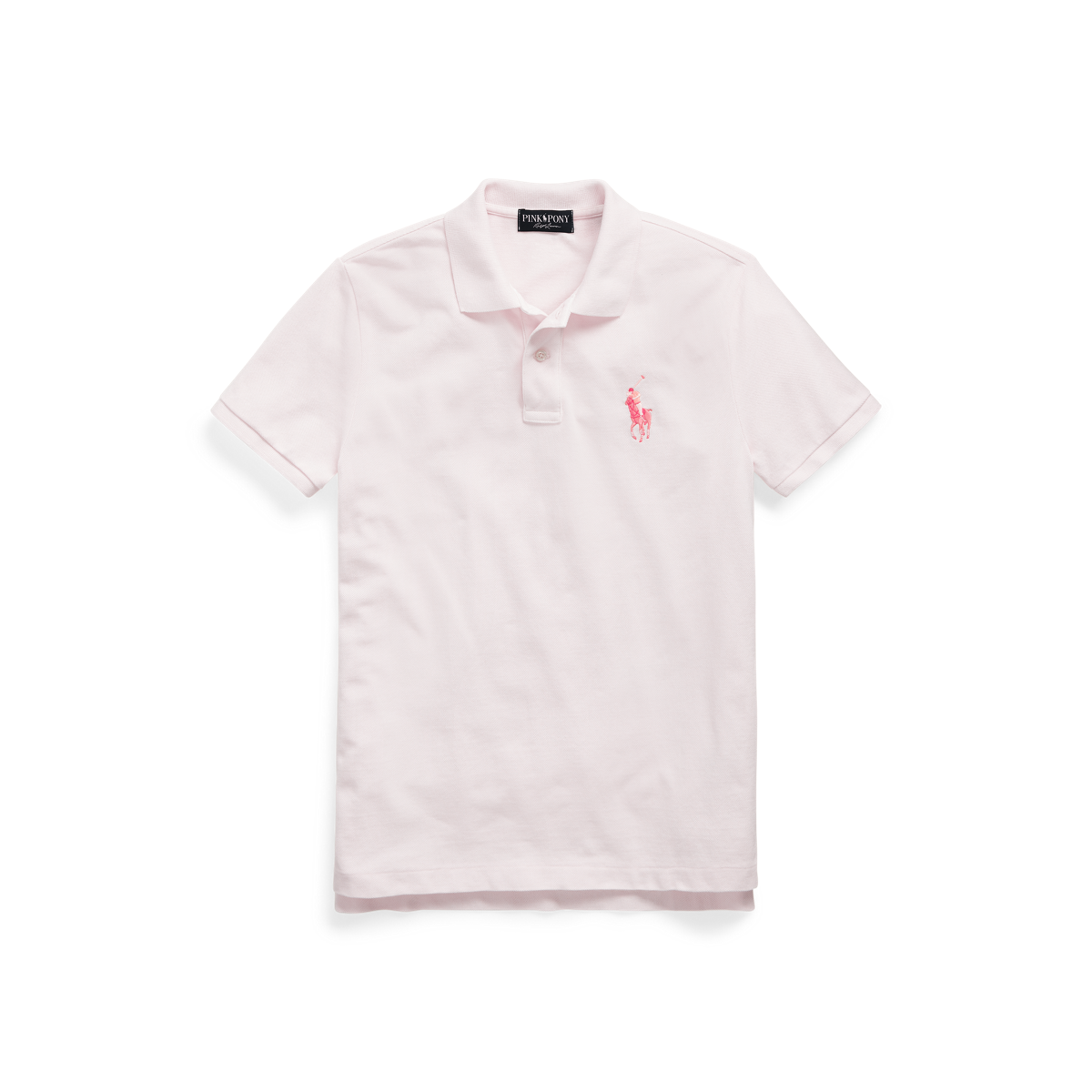 NEW Polo Ralph Lauren Womens Polo Shirt! Pink Big Pony & Number 3 on Arm