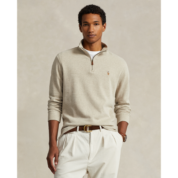 Estate-Rib Quarter-Zip Pullover Polo Ralph Lauren 1