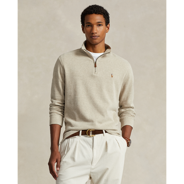 Estate-Rib Quarter-Zip Pullover