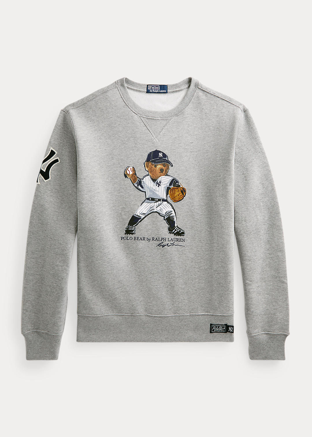 Polo by Ralph Lauren, Sweaters, Ralph Lauren Yankees Ltd Limited Edition Mlb Polo Bear Crewneck Crew Sweatshirt