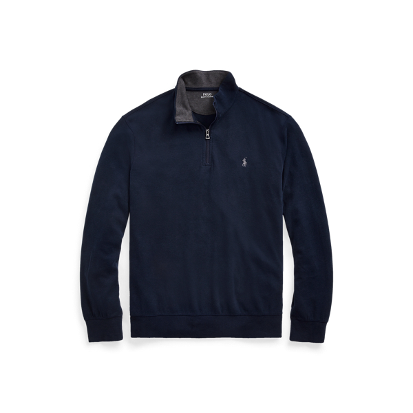 Polo Ralph Lauren Luxury Jersey Quarter-Zip Pullover