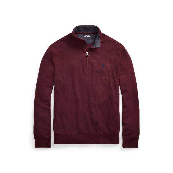 Polo Ralph Lauren Luxury Jersey Quarter-Zip Pullover