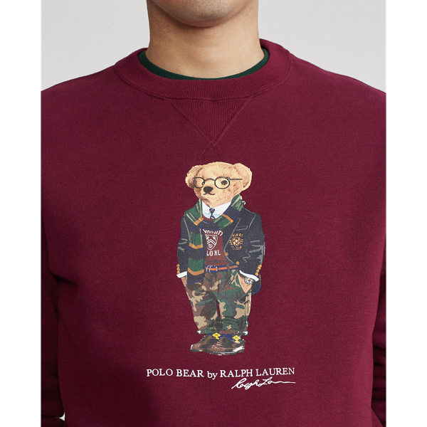 Preppy Bear Fleece Sweatshirt for Men Ralph Lauren UK