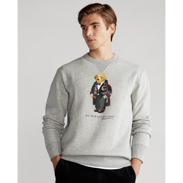 Duffel Bear Fleece Sweatshirt Polo Ralph Lauren 1