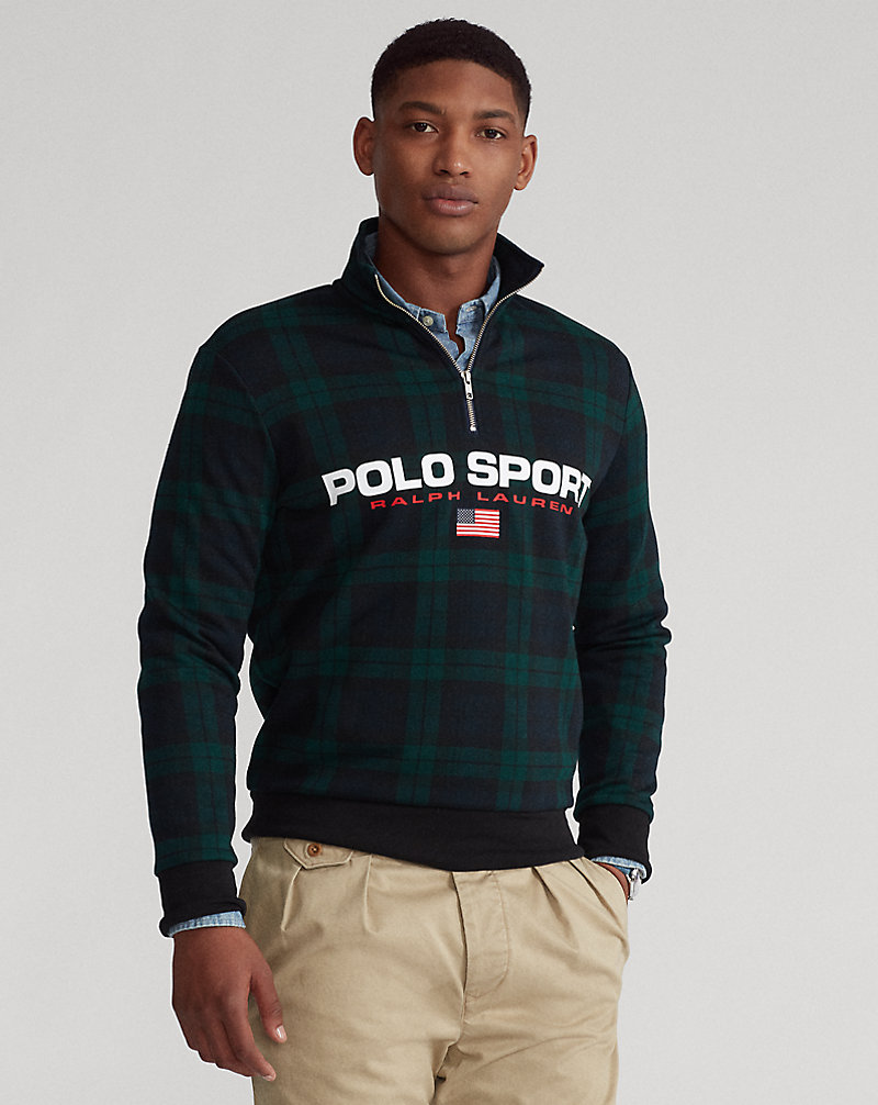 Polo Sport Tartan Fleece Sweatshirt Polo Ralph Lauren 1