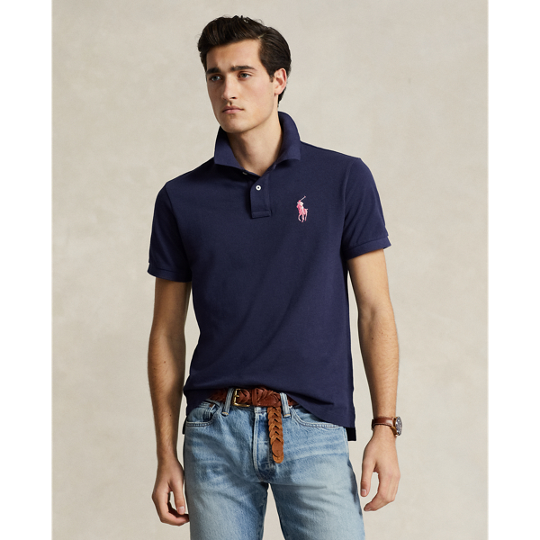 Pink Pony Custom Slim Fit Polo Shirt