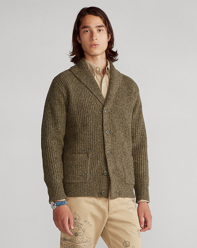 Wool-Cashmere Shawl Cardigan Polo Ralph Lauren 1